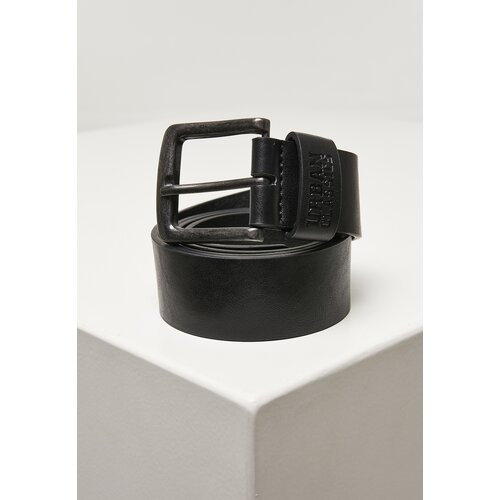 Urban Classics Accessoires Black belt made of recycled imitation leather Cene