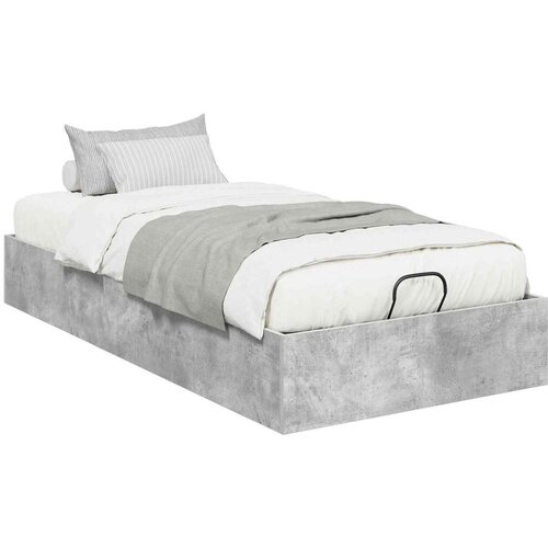  Otoman krevet s pohranom Beton 193 x 120 x 25 cm Iverica Slike