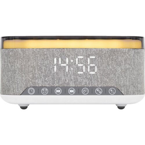 Home Sat sa alarmom, FM, 2x5W Bluetooth, Qi punjenje, LED zaslon - LTCR06 Slike
