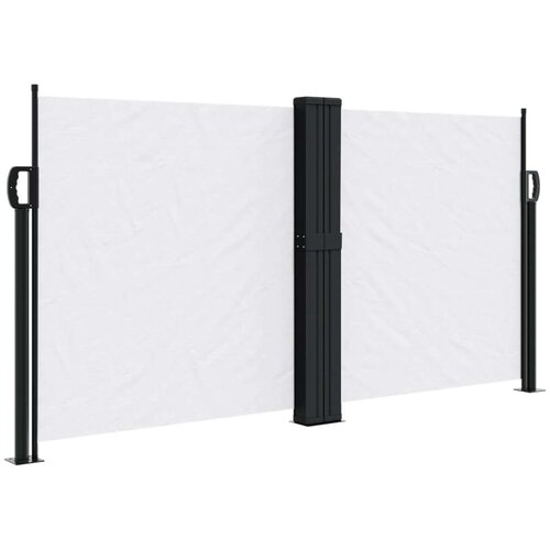  Uvlačiva bočna tenda 120 x 1000 cm bijela Slike