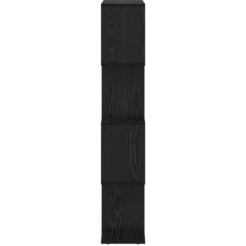  za knjige Crni hrast 70 x 24 x 129 cm Konstruirano drvo Slike