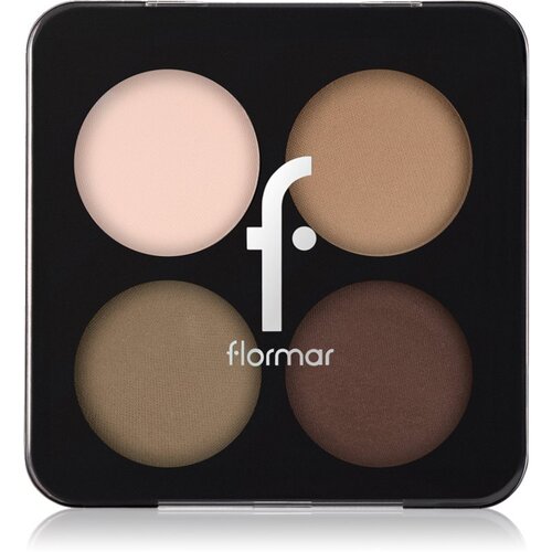 Flormar Color Eyeshadow Palette paleta sjenila za oči nijansa 004 Swiss Chocolate 6 g Cijene