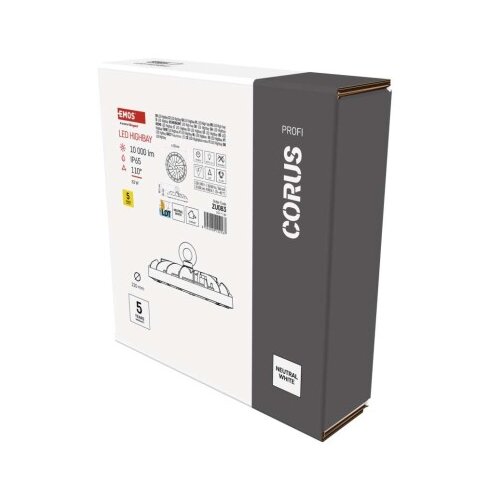 High Bay CORUS LED industrijsko svetilo 83W Slike