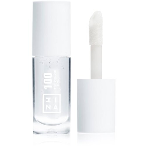 3INA The Color Lip Oil vlažilno olje za ustnice odtenek 100 - Crystal clear 4 ml Cene