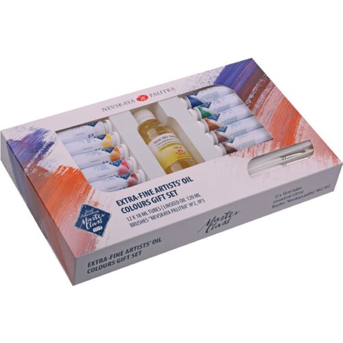  Poklon set uljane boje Master Class - 15 dijelni Slike