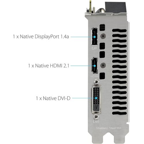 Asus Phoenix RTX 3050 V2 8GBNVIDIA GeForce RTX 30508GB GDDR6 128bit;DVI,HDMI,DP Cijene