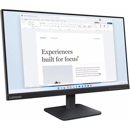 Lenovo Monitor L24-4e 23.8 "/IPS/1920x1080/100Hz/4ms/HDMI, VGA/crna Cene