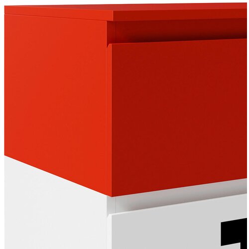 Minecraft KOMODA, rdeča Slike