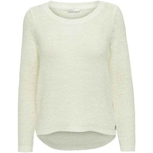 Only Puloverji 15113356 - ONLGEENA XO L/S KNT NOOS Bela Cene