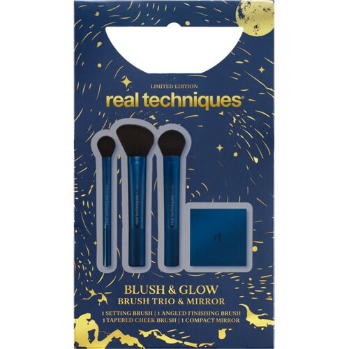 Real Techniques Holiday Blush &amp;amp; Glow set kistova Slike