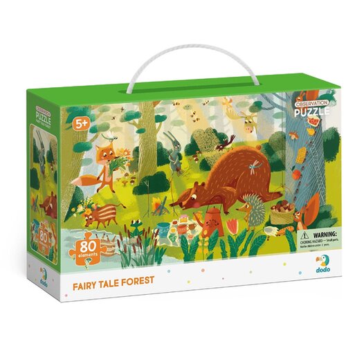 Dodo Puzzle 80 pcs zivotinje iz sume ( 104/300366 ) Slike