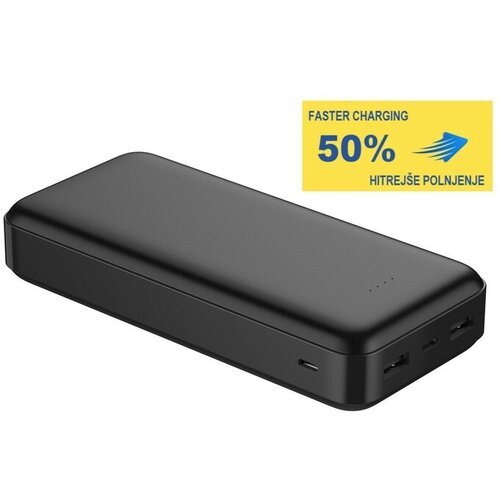 Platinet Powerbank 20.000mAh, Li-Polymer, Ambient LED, črna Cene