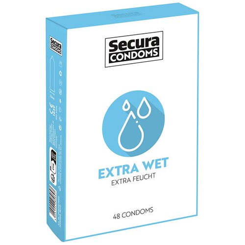 Secura Kondomi Extra Wet 48 (R416592) Cene