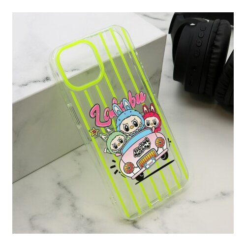  Futrola print party za iphone 13 (6.1) zuta lbb004 ( F122389 ) Slike