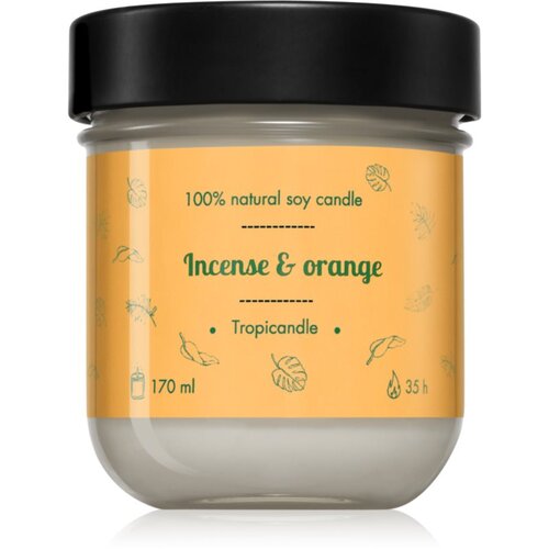 Tropicandle Incense & Orange mirisna svijeća 170 ml Cene