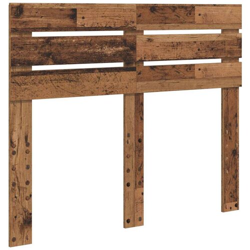  Okvir za krevet s uzglavljem Staro drvo 120 x 200 cm Slike