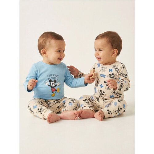Sinsay Bodi od organskog pamuka s printom 2 pack Mickey Mouse Cene