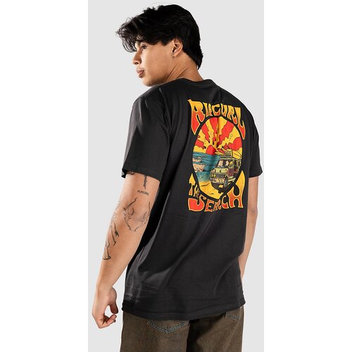 Rip Curl Keep On Trucking T-shirt washed black Slike