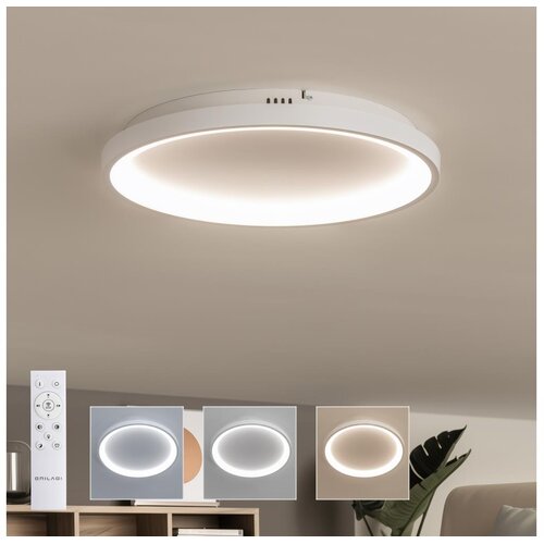  Brilagi -LED prigušiva stropna lampa FALCON SLIM LED/42W/230V prečnik 50 cm bela +DO Cene