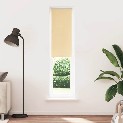 vidaXL Rolo zatemnjena bež 60x210 cm tkanina širina 55,7 cm poliester Cene