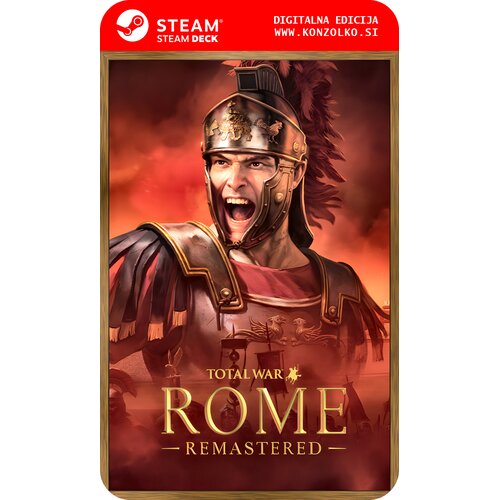 Total War Rome Remastered - Steam koda brez &scaron;katlice (WINDOWS PC | STEAM DECK) Cene