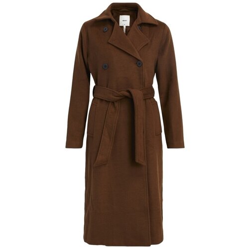.OBJECT Plašči Noos Clara Jacket L/S - Dark Earth Kostanjeva Cene