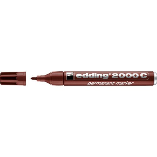 Edding permanent marker E-2000 c 1,5-3mm braon Cene