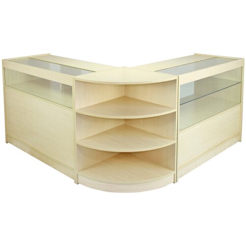 Monster Set prodajnih pultov in maloprodajnih vitrin Virgo Maple, (21571258) Cene