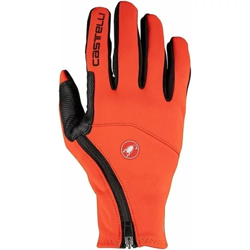 Castelli Mortirolo Glove Fiery Red 2XL
