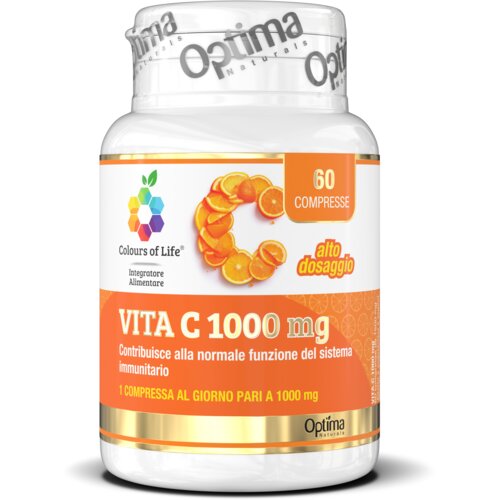 Optima Naturals Vita C 1000 mg - 60 tabl. Slike