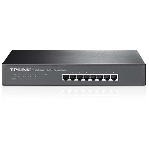 Tp-link Switch TL-SG1008 (8 x 1000/100/10Mbps, Auto-Negotiation, MDI/MDI-X switch) Retail Cene