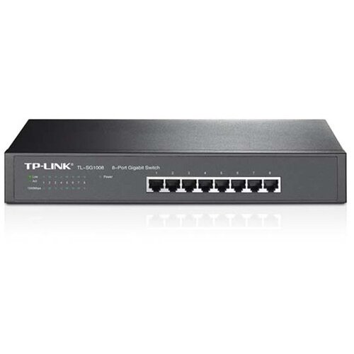 Tp-link TL-SG1008 8Port Gigabit Switch, kovinski Slike