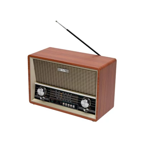 Sal Retro radio + BT bežični zvučnik, 4in1, FM, MP3, AUX - RRT 4B