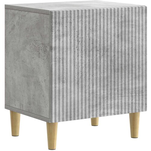 vidaXL Noćni ormar Betonska siva 43 x 34 5 x 50 cm Konstruirano drvo - Betonska siva 1 Cene