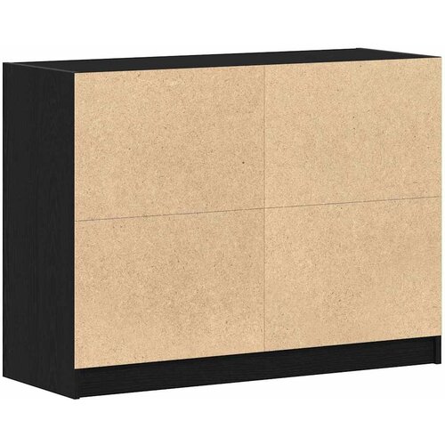  Kreveta Crni hrast 100 x 37 x 75.5 cm Slike