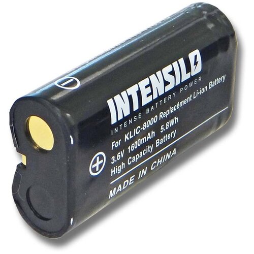 Intensilo Baterija KLIC-8000 za Kodak EasyShare Z612 / Z1012 / Ricoh Caplio R1, 1600 mAh Cene