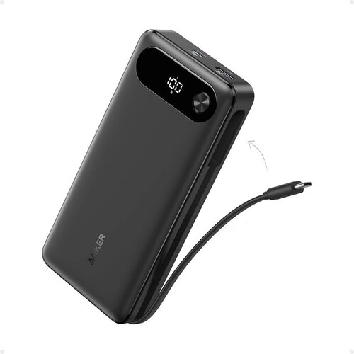 Anker Powerbank 20000 mAh, 87W sa USB-C kablom black Slike
