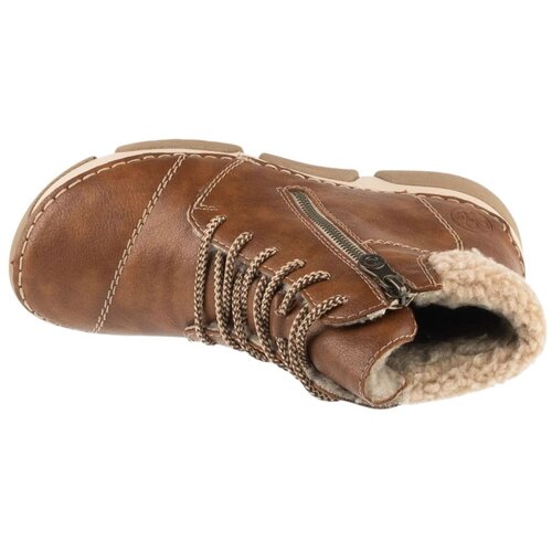Rieker Gležnjarji Booties Kostanjeva Slike
