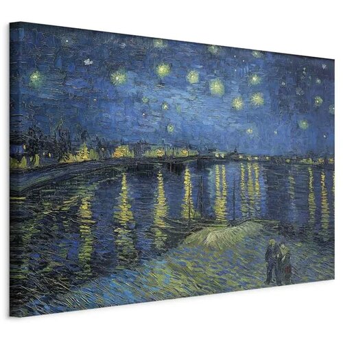  Slika - Vincent van Gogh – Starry Night Over the Rhône 30x20 Standard Cene