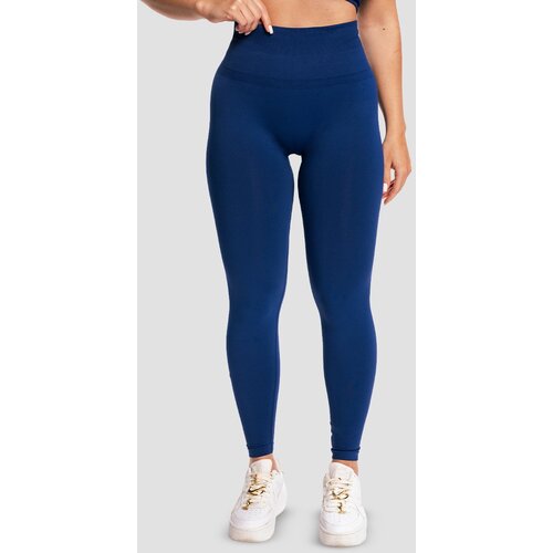 GymBeam Ženske helanke Sculpt Seamless Navy Cene