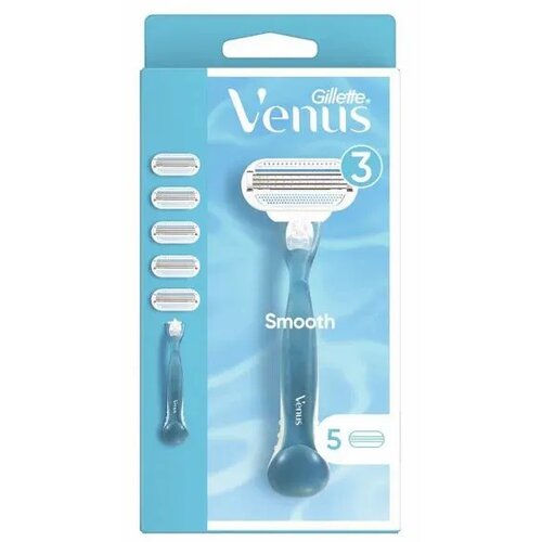 Gillette Venus smooth sistemski ženski brijač + 5 dopuna Cene