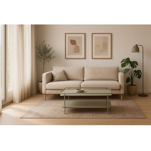 Unique Furniture Zeleni metalni stolić za kavu 55x110 cm Yuba &amp;ndash; Slike