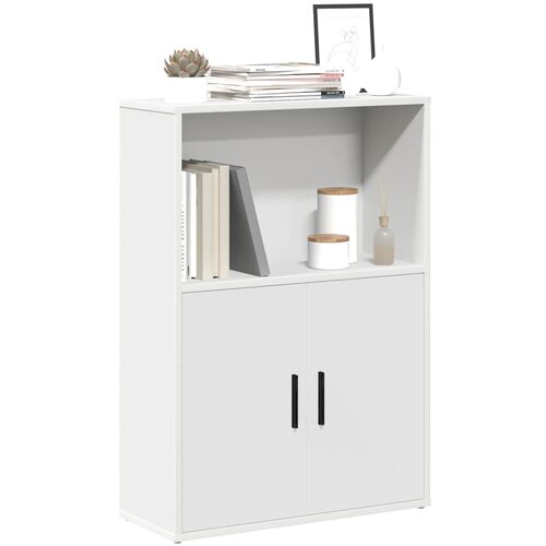 vidaXL Knjižna omara bela 60x24x85 cm inženirski les Cene