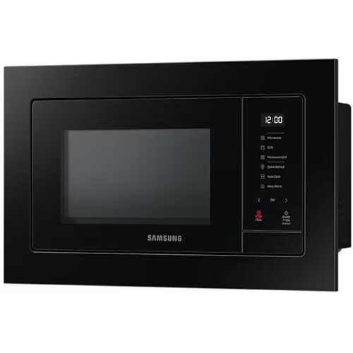Samsung vgradna mikrovalovna pečica MG23A7318CK/E2, črno ste Slike