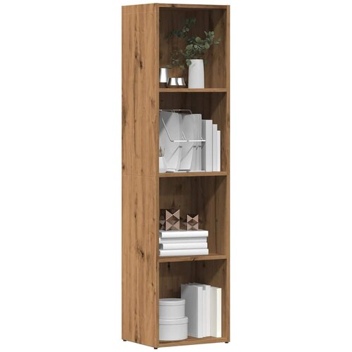 vidaXL Knjižna omara artisan hrast 36x30x143 cm inženirski les Cene