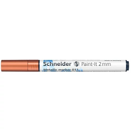 Schneider Flomaster Paint-It metalik marker 011, 2 mm, bakreni