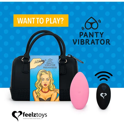 Feelztoys Vibrator Panty-vibe roza