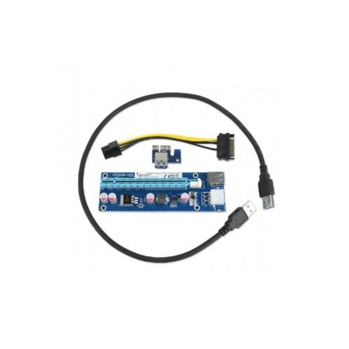 Gembird PCI Riser Mining Extender USB 3,0 PCIEX-03 Slike