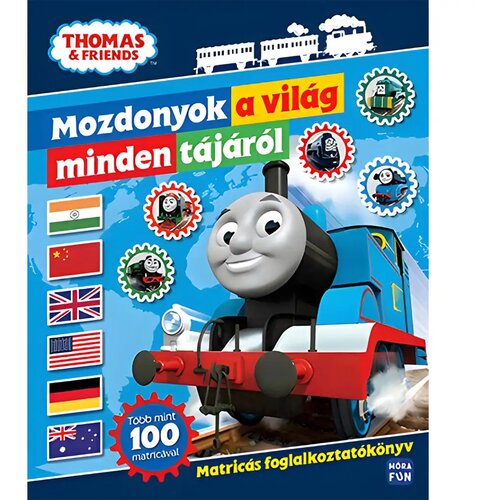Móra : Thomas i prijatelji - Lokomotive iz cijelog svijeta knjiga sa naljepnicama Cene
