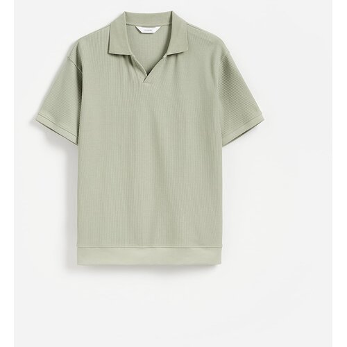 Reserved Comfort fit polo-majica - bljedozeleno Cene